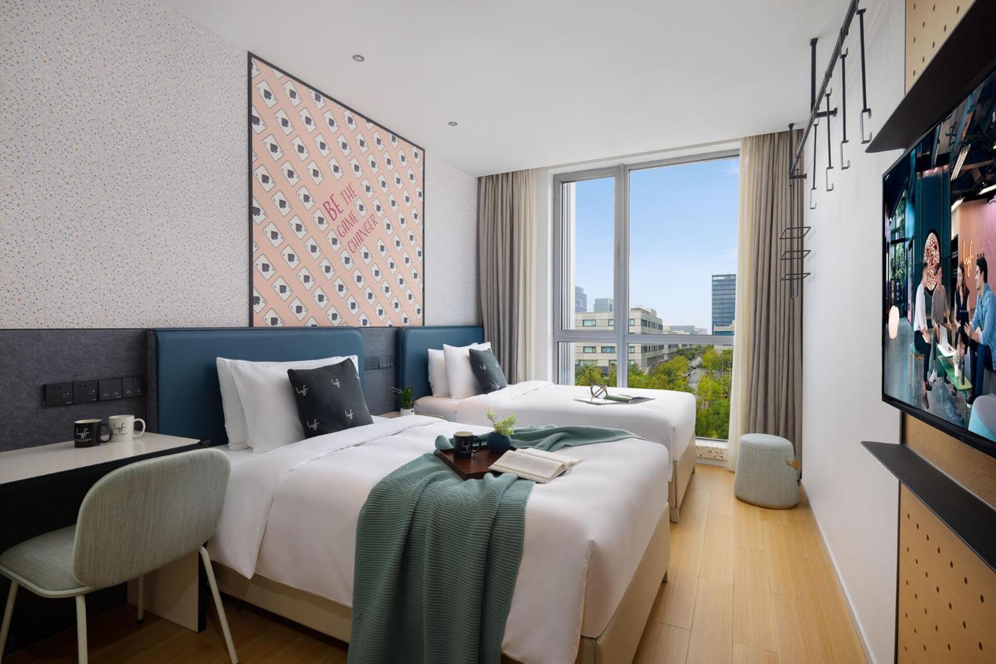 Lyf By Ascott Hongqiao Shanghai Necc Exteriör bild