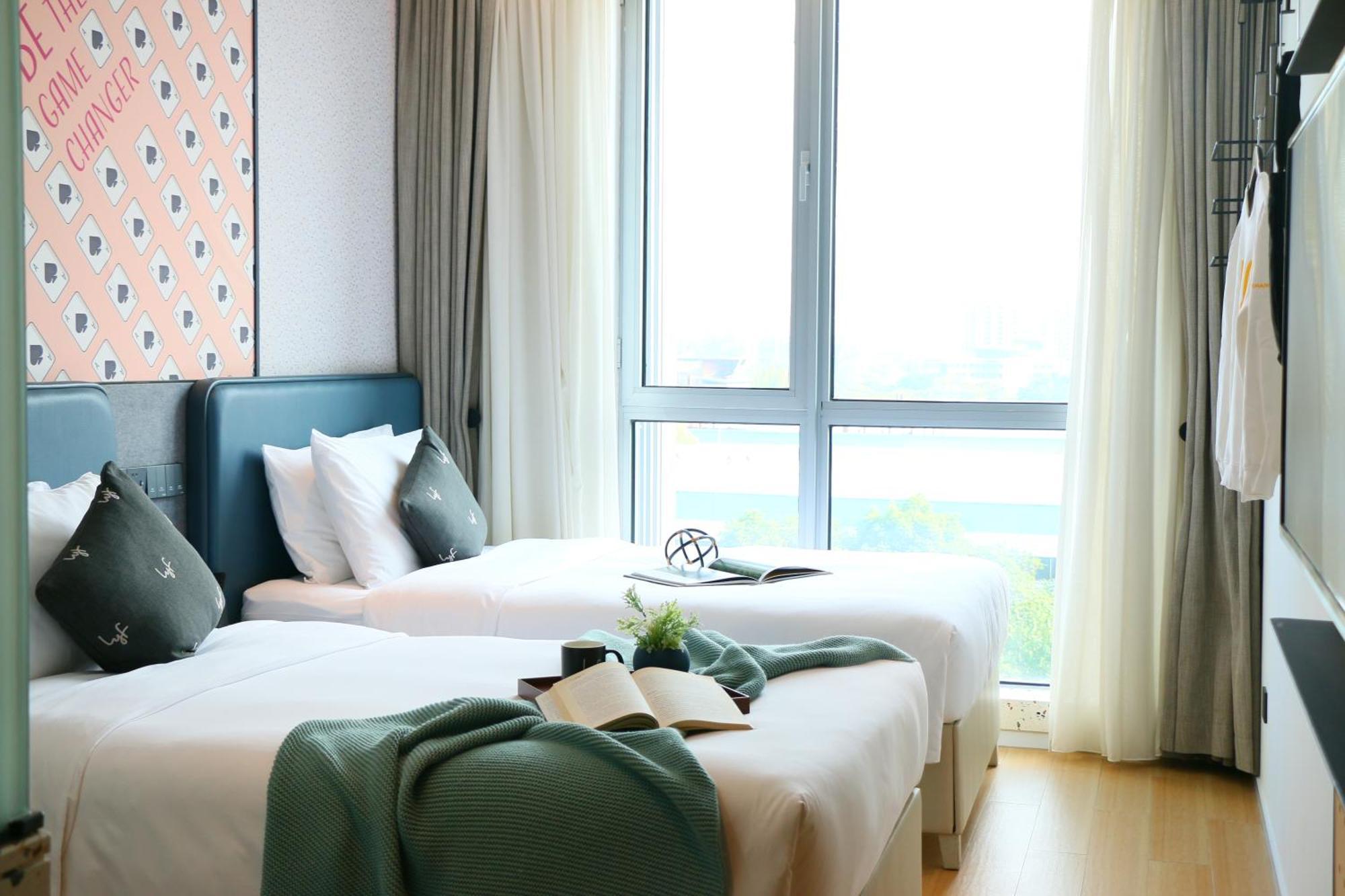 Lyf By Ascott Hongqiao Shanghai Necc Exteriör bild